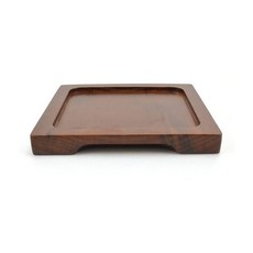 손잡이주물팬 주물후라이팬 정사각 무쇠 스테이크 주물팬 목판받침대 소 16.4CM