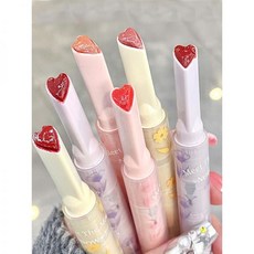 만물상 Gege 곰 꽃 단어 꿀 립스틱 보습 거울 글로스 젤리 러브 펜217727, 06, 1개