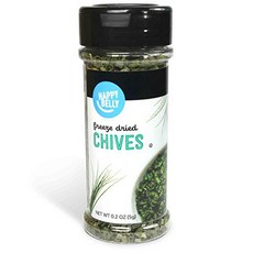 Amazon Brand - Happy Belly Chives Freeze Dried 0.2 Ounces Amazon Brand-Happy Belly Chives 동결 건조, 1