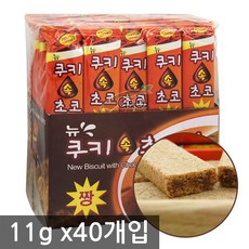 쿠키속초코짱 x40개입 초코바/초콜릿/과자, 단일상품