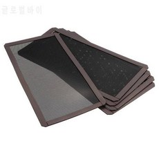 소음 감소 PC 보호 자기 먼지 필터 PVC 방진 교체 먼지 필터 컴퓨터 메쉬 가, 상세내용참조