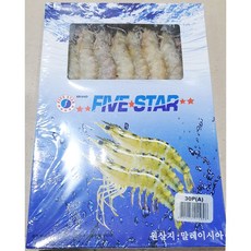 냉동 통새우 30미/500g 흰다리 소금구이 해물 튀김용, 1개, 상세페이지 참조