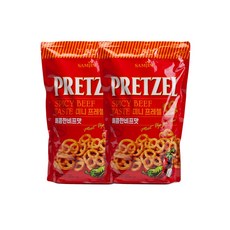 삼진 미니 프레첼 매콤한비프맛, 800g, 2개