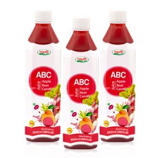 프리미엄 NFC 공법 100% ABC 착즙 주스 원액, 3병(3000ml)