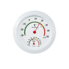 헬스리빙 아날로그 온습도계 N-160, 5개, 화이트