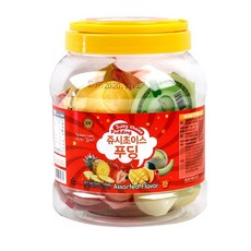 쥬시초이스 푸딩 15개입 1050g (통), 70g