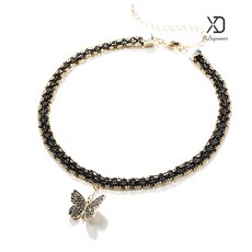 블랙체인목걸이