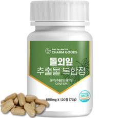 해썹인증 돌외잎 120정 2개월분 대용량 인정 HACCP 추출물 가루 추출 분말 정 캡슐 효능 추천