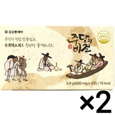 주당의비결 프리미엄 숙취해소제 알약타입, 3.9g, 2개