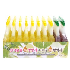 아이리스코리아 전식물용 영양제 35ml x 40p + 토양 활력제 35ml x 10p, 5개