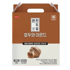 완전두유 호두와 아몬드향, 190ml, 80개