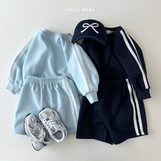 데일리베베 테잎반바지세트 0403