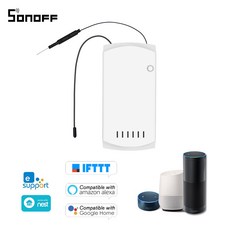 SONOFF IFan03 천장 선풍기 관제사 스마트 스위치 WiFi RF / APP 원격 제어 ON OFF 팬 Alexa Google 가정 Nest IFTTT와 호환이되는, 1개