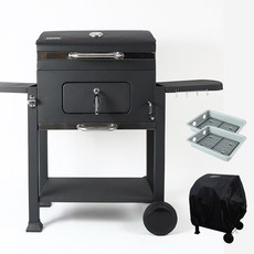 꾸버스 특대형 바베큐그릴 훈제 펜션 야외 BBQ, 1개