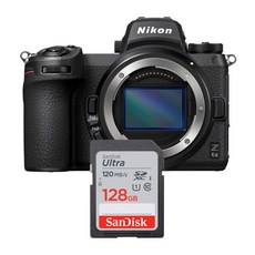 니콘 Z 6II 미러리스 카메라 메모리카드 샌디스크 울트라SD 128GB