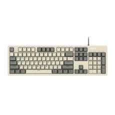 Abko復古機械遊戲鍵盤K517, 復古膚色, K517, 紅軸