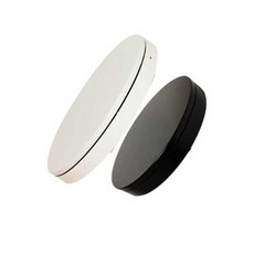 자동 회전판 촬영용 턴테이블 회전 스탠드 진열대, 화이트 20CM 8-150초 1회전 25KG, 1개