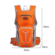 스페셜라이즈드 알레 스프린트 워터 이펙트 프레임 방수 대용량 배낭 레저 여행 스포츠 캠핑 다기능 경량, 04 Orange, 1개