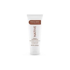 Native 네이티브 전신 데오드란트 크림 코코넛 앤 바닐라, 85g, 1개