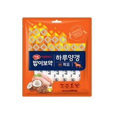 상세설명참조 밥이보약 DOG 하루양갱 피모 28개입, 224g, 1개
