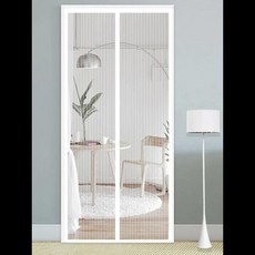 모기 방지 창 커튼 그물 문 곤충 보호 화면 커튼 커버 홈 섬유 정원 그늘 섬유, [00] White, [00] 80x210cm