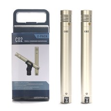 CO2 콘덴서 악기 녹음 마이크 서스펜션 펜슬 충격 방지 클립 포함 유선 세트 노래방 라이브, C02-golden, 1개
