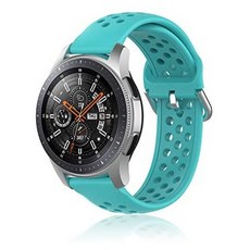 갤럭시워치3 45mm 스트랩 시계줄 밴드 S669 LabandBreathableBandsCompatiblewithSamsungGalaxyWatch345mm, One Color_teal color, One Color_teal color, One Color