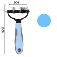 개 브러쉬 애완 동물 강아지 헤어 리무버 고양이 빗 손질 및 케어 브러시 매트 긴 머리와 짧은 머리 곱슬 고양이 개 용품, 1개