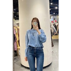 플라스틱아일랜드 컬러풀 2컬러 니트 [PK4KL562]