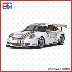 TAMIYA 타미야 47429 1/10 TT-01E 포르쉐 911 GT3 08 RC Sport Car 2008 에디션, 단품