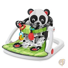 Fisher-Price 휴대용 아기 의자 시트 미 업 플로어 시트 발달 장난감 및 크링클, 1개