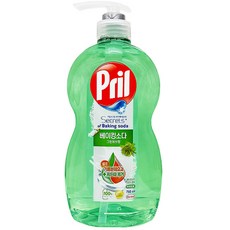 프릴 시크릿 오브 베이킹소다 주방세제 그린허브향, 750ml, 2개