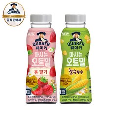 퀘이커 마시는 오트밀 봄딸기50g+찰옥수수 50g
