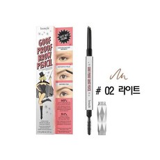 베네피트 구프 프루프 브로우 팬슬 02 라이트, 단일상품, 단일상품