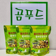 나물캐는곰(직영) 황태껍질부각 와사비맛150g 3봉, 와사비맛 150g 3봉, 150g