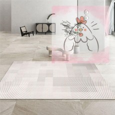 온수매트 전기요 거실러그 카펫 전기매트 스케치 러그 230CM X 160CM