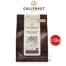 칼리바우트 다크 초콜릿, 2.5kg, 1개