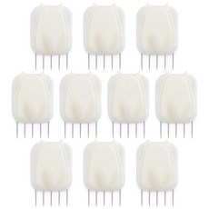 국산 벽지핀 10P 액자후크 벽걸이행거 못없이소품걸이, 10개