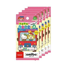 『날아라 동물의 숲 amiibo+』amiibo 카드【산리오 캐릭터즈 콜라보】(5팩 세트)