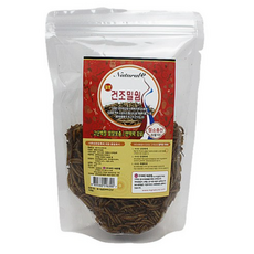 내츄럴한 열풍 건조 밀웜 리필, 100g, 3개