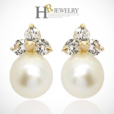 7mm진주귀걸이