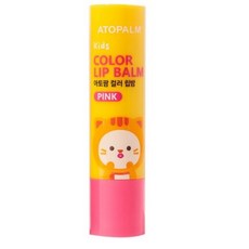 아토팜 키즈 레드 컬러 립밤 3.3g, PINK, 3개