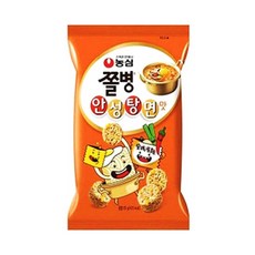 농심 쫄병스낵 안성탕면맛 77g, 3개