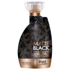 Devoted Creations Matte Black 디볼티드 크리에이션 매트 블랙 태닝 로션 13.5oz(400ml), 1개