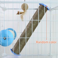 고양이 스크래치 포스트 교체 부품 익스텐션 시살 트리 리필 폴, Hang brown sisal, E.50x6.5cm, 1개