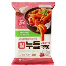 풀무원 고추장크림 밀누들 떡볶이 2인분 (375g), 2개