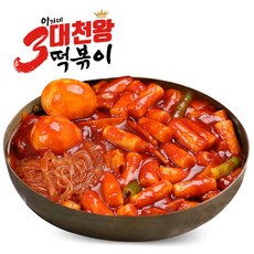 이가네 3대천왕 떡볶이 550g X 2팩, 없음