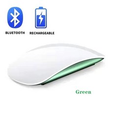 매직마우스2 애플 매직마우스 충전식 블루투스 무선 마우스 아크 터치 매직 인체공학적 초박형 광학 아이폰, 05 Bluetooth Green,