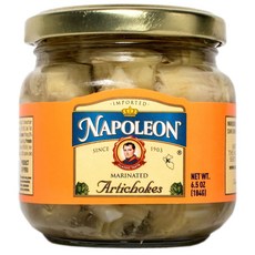 Napoleon Marinated Artichokes 6.5 Ounce (Pack of 12), 184g, 12개