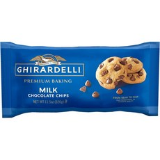 Ghirardelli 기라델리 프리미엄 베이킹 밀크 초콜릿 칩 11.5oz(326g) X 3개, 326g